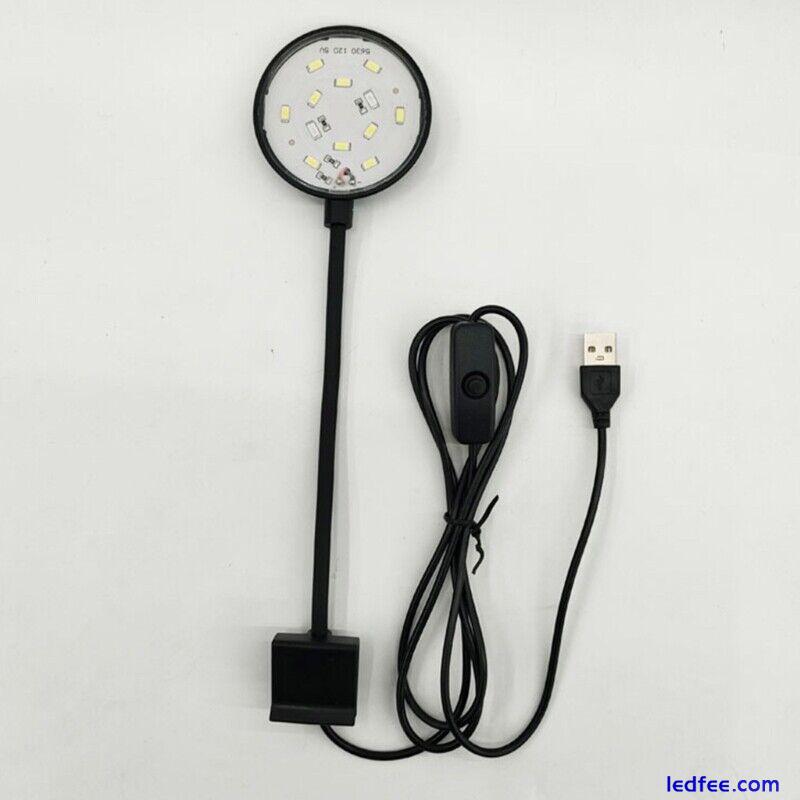 Aquarium LED Light 360-Degree Adjust No Radiation Simple Design Clamp Lamps 2 