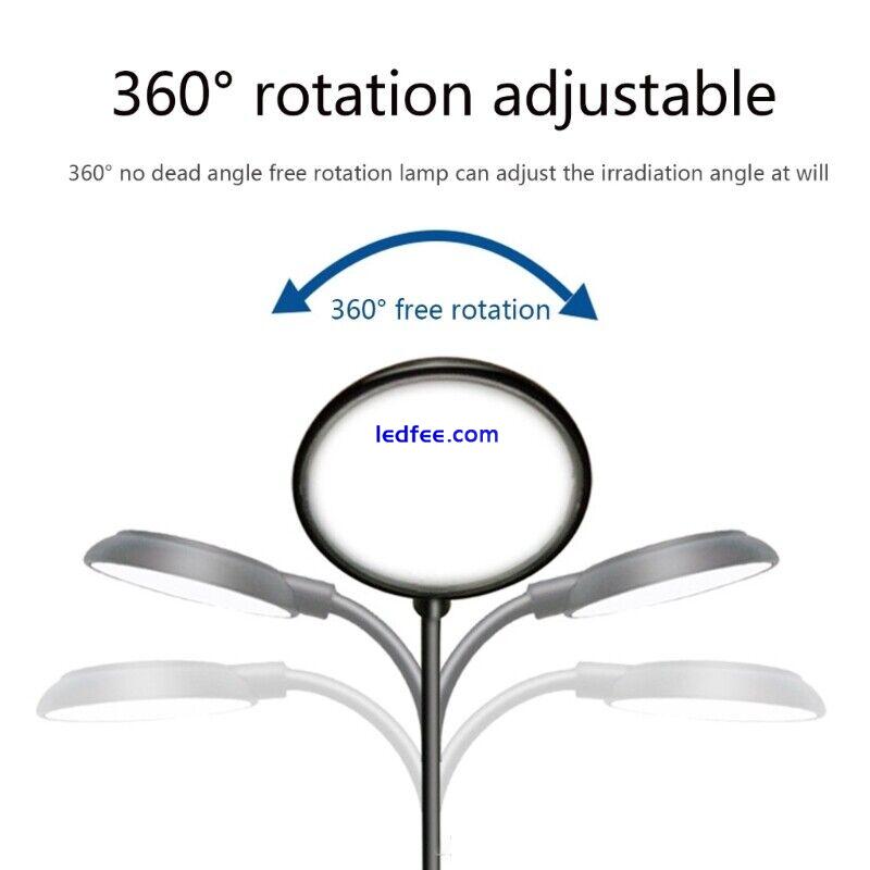 Aquarium LED Light 360-Degree Adjust No Radiation Simple Design Clamp Lamps 3 