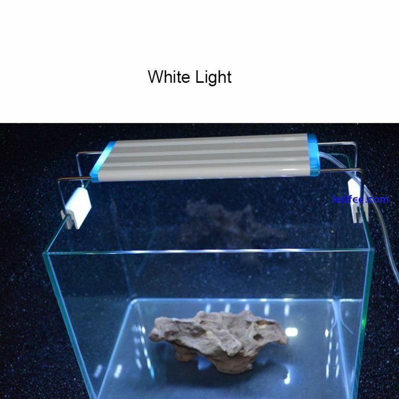 LED Aquarium Light Lighting 8W/10W/12W/15W Fish Tank Aquatic Plant Clip-on Lamp 5 