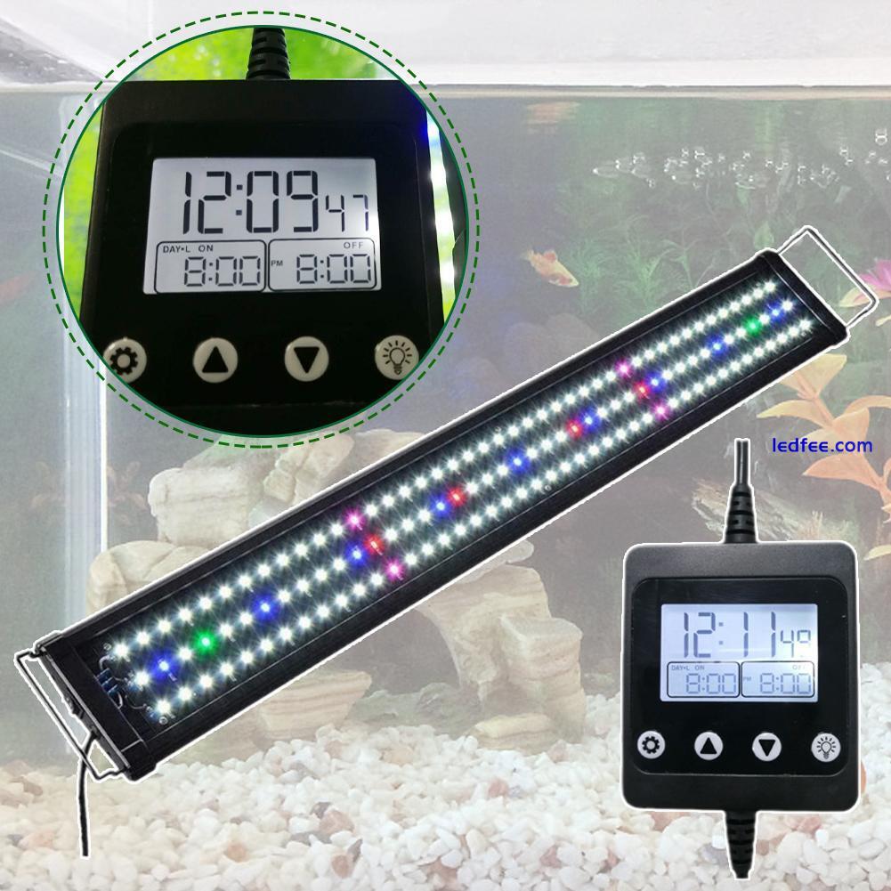 30/45cm Fish Tank 24/7 Full Spectrum Lighting LED Light Aquarium Decoratio 5 