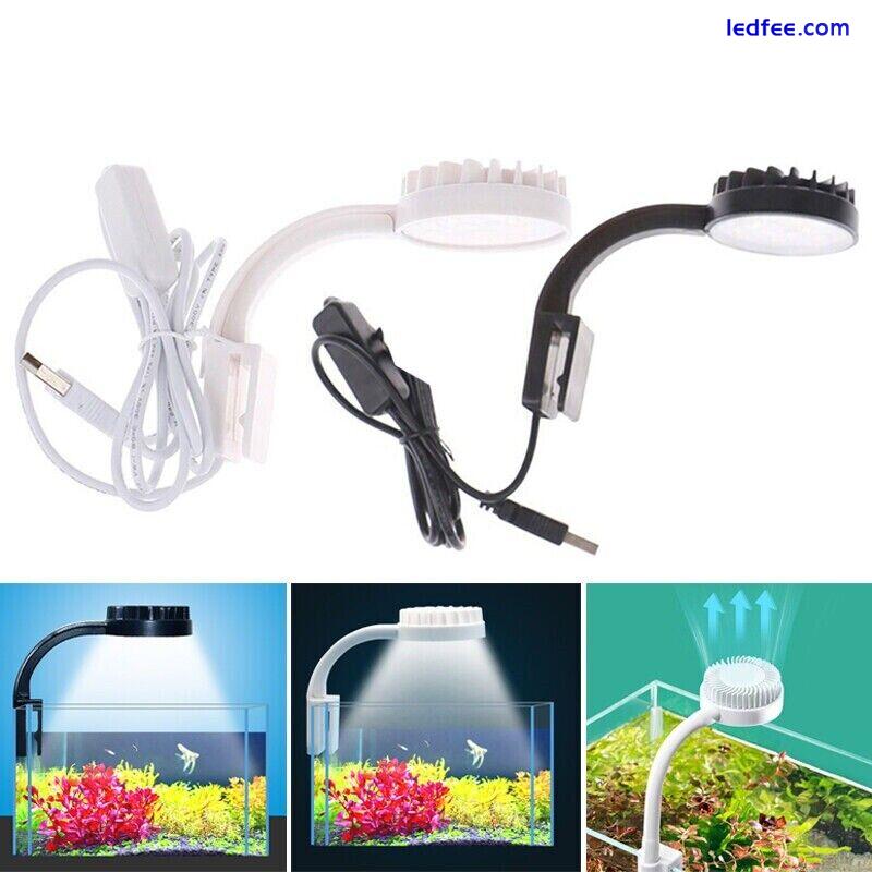 Aquarium Light Small Led Fish Tank Light USB Clip On Aquatic Plant Lighting 0 