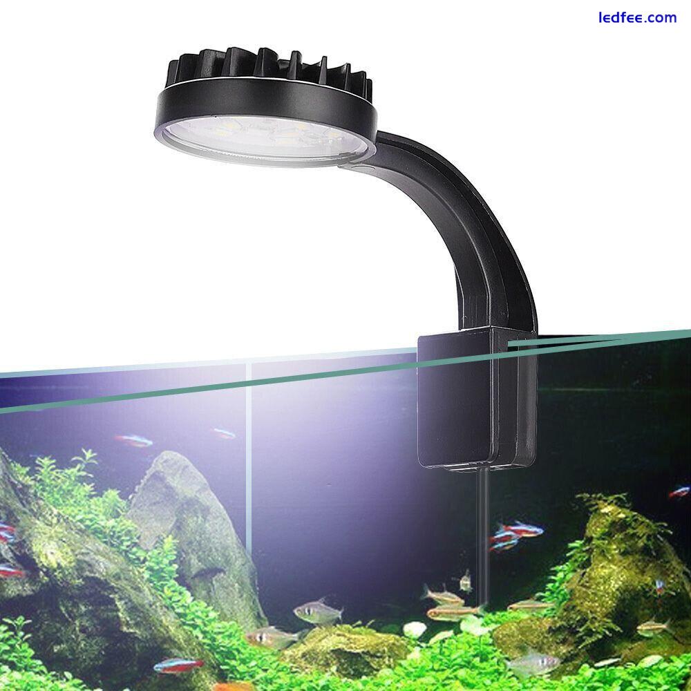 Aquarium Light Small Led Fish Tank Light USB Clip On Aquatic Plant Lighting 3 