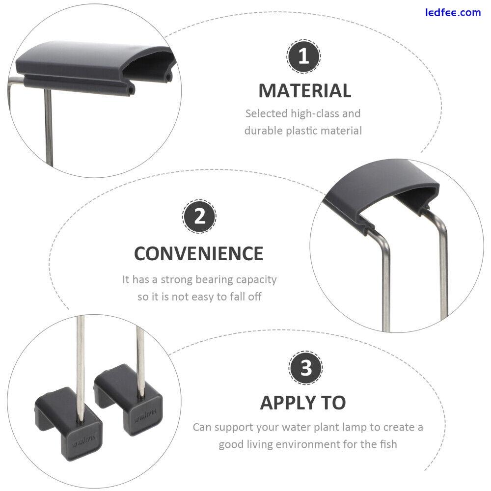 Aquarium Lamp Holder Stand for LED Lighting and Heat Domes 2 