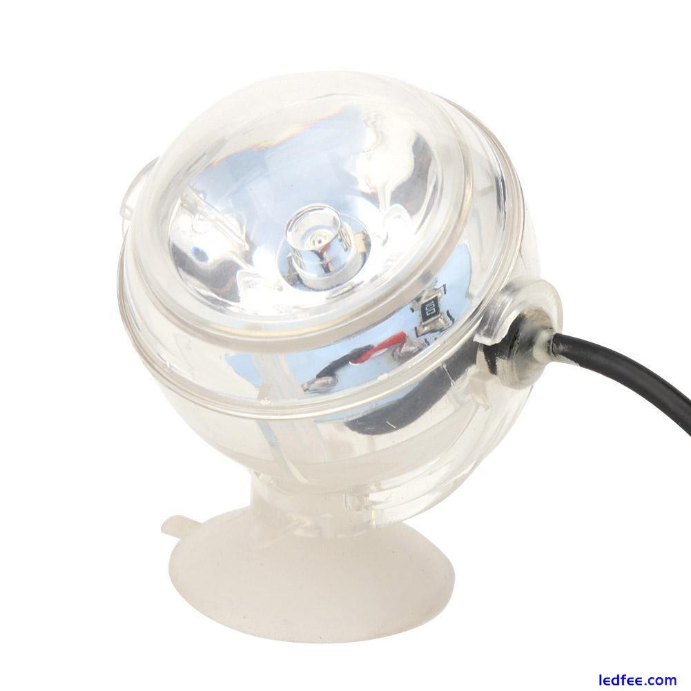 H1# 1W Mini Waterproof Aquarium LED Light Fish Tank Underwater Lighting Lamp 0 