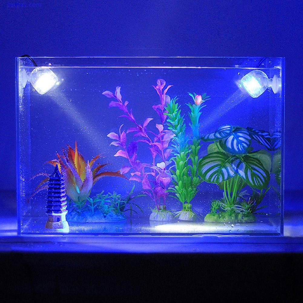 H1# 1W Mini Waterproof Aquarium LED Light Fish Tank Underwater Lighting Lamp 1 