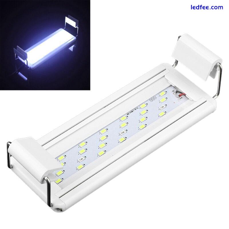 Mini-LED-Aquariumleuchte zum Aufstecken, weißes Licht für Aquarien 0 