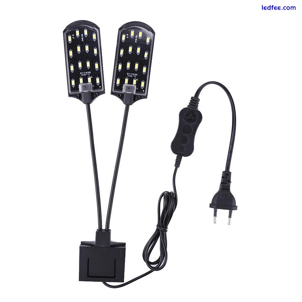 LED Waterproof Aquarium Light for Fish Tank Aquatic Plants Grow Lighting Clip ☘️ 3 