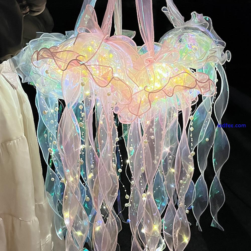 LED Jellyfish Lamp ColourChanging Aquarium Mood Light with Electric Fish 4 