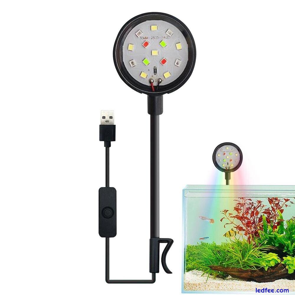 Colored Lights Aquarium Plant Light LED Fish Tank Lamp  Living Room 5 