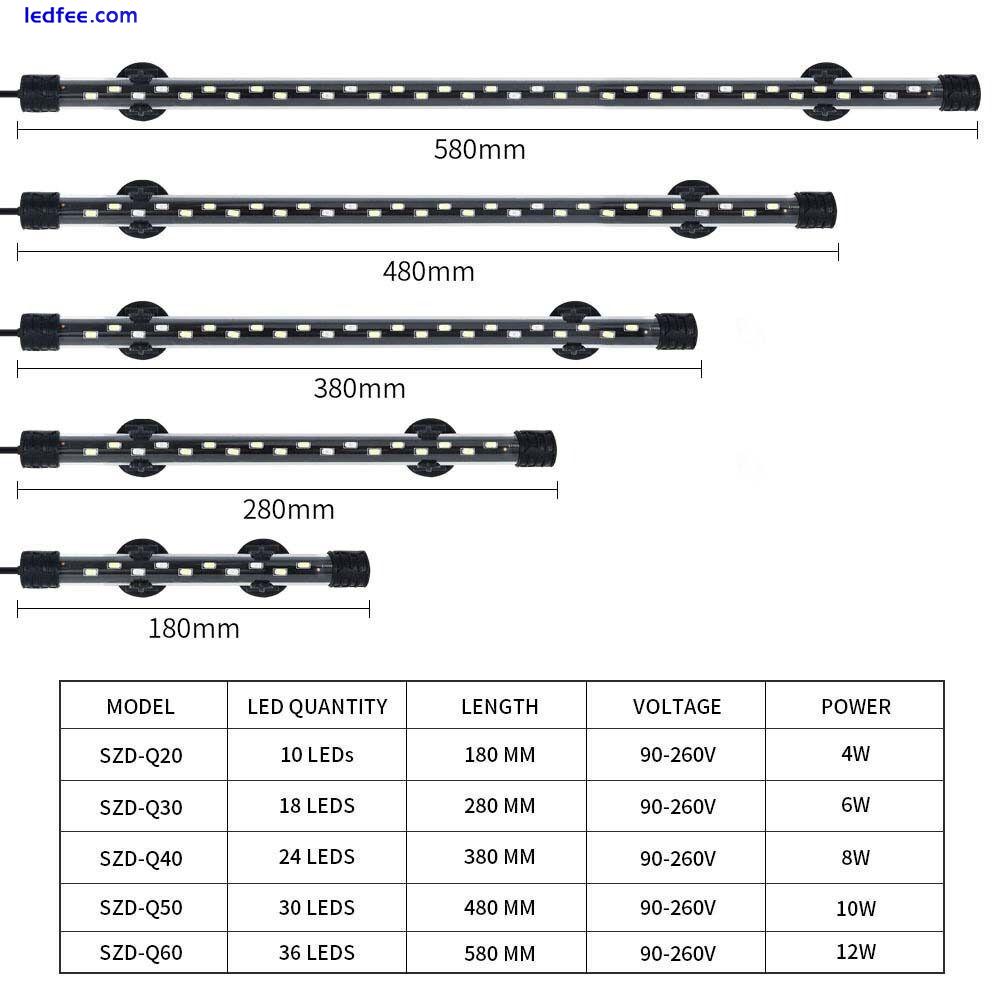 Planted Plants Grow Lights Aquarium Lamps Fish Tank Light Aquarium LED Light 0 
