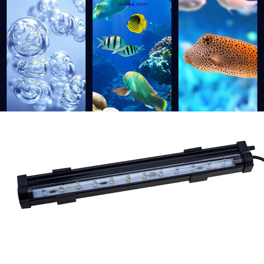  Aquarium Color Changing Bubble Lamp LED Diving Lamp Fish Tank Lamp DB-15 with 0 