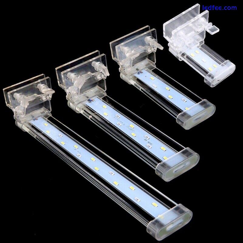 Aquarium LED Clamp Light Brightness White & Blue Lighting Energy Saving 3 