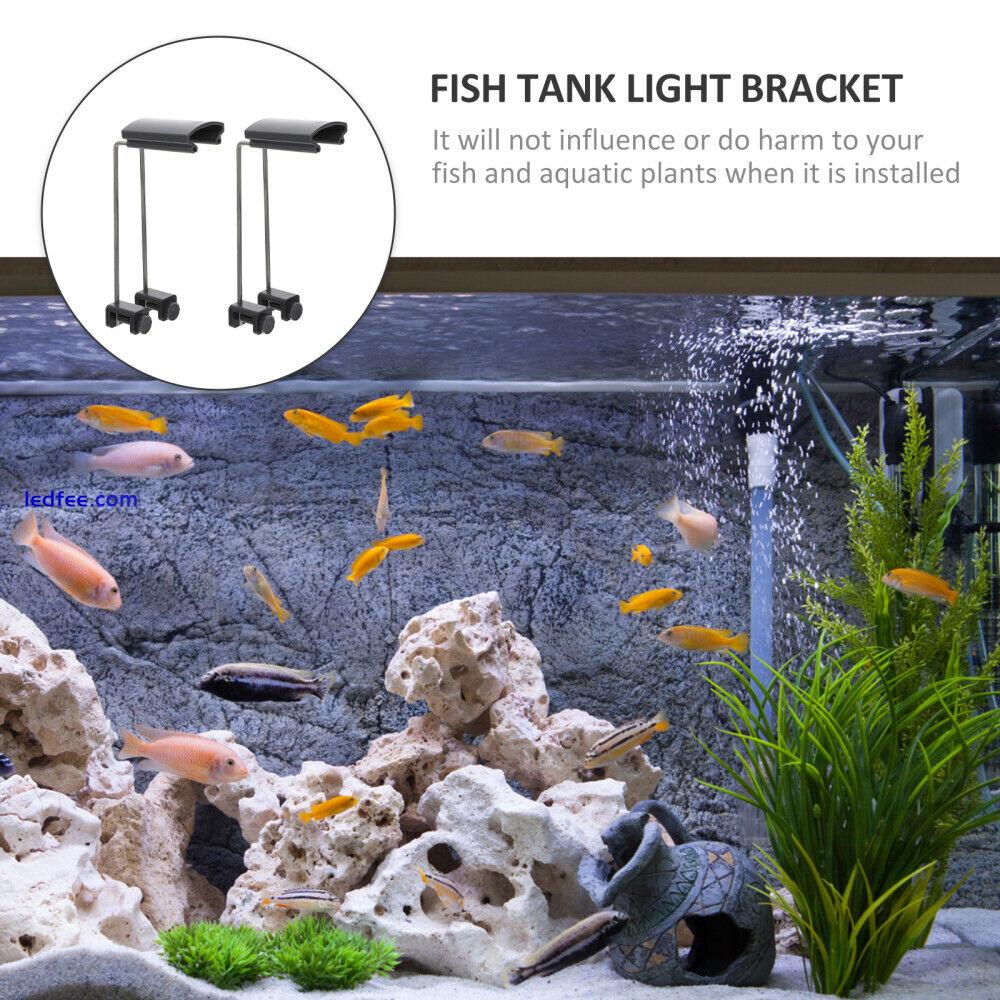 aquarium plant holder Led Fish Tank Light Stand Aquarium Light Holder Bracket 4 