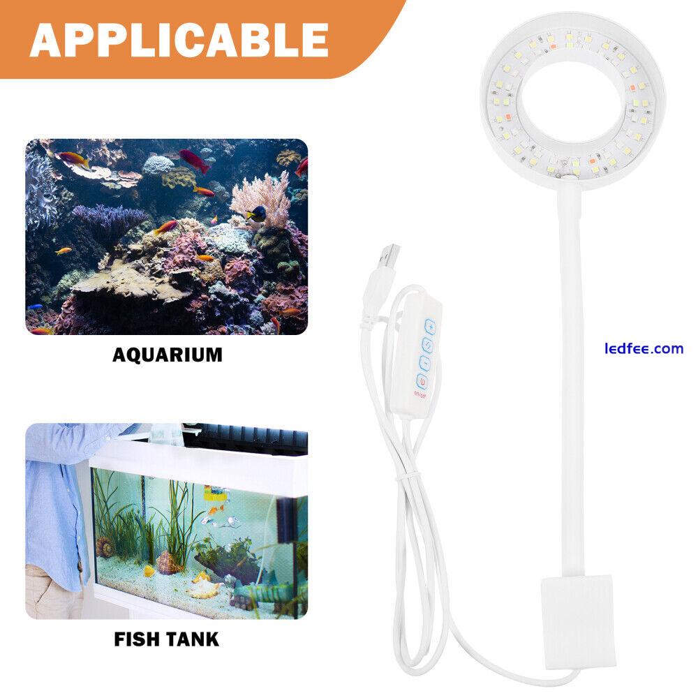  Aquarium Led Light Fish Tank Light Clip Type Fish Tank Lamp Fish Tank Glowing 4 