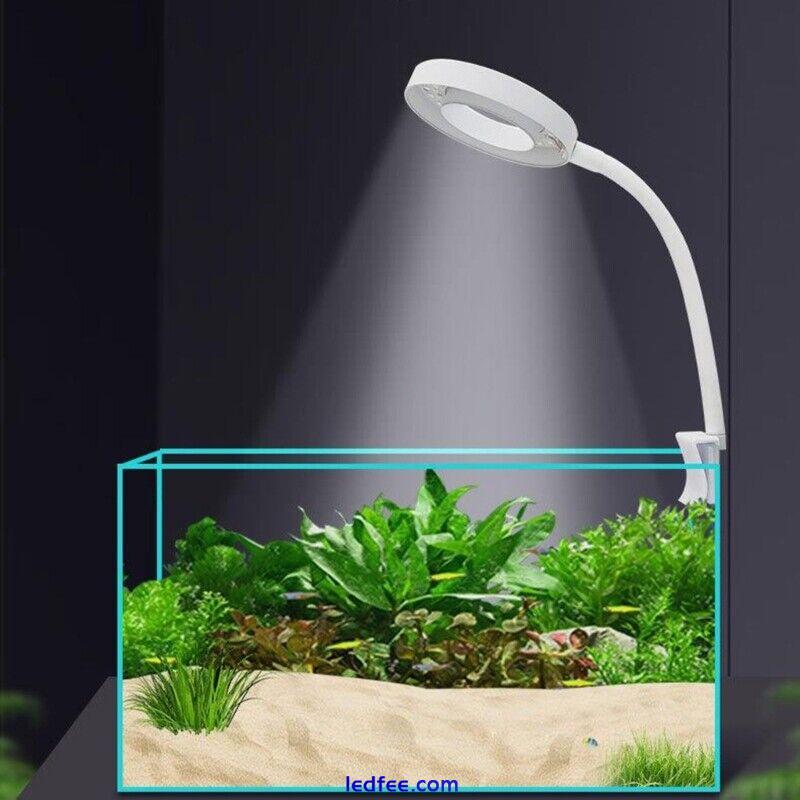 Aquarium LED Light Dimmable Clip-on Marine LED for Saltwater Aquarium Light 4 