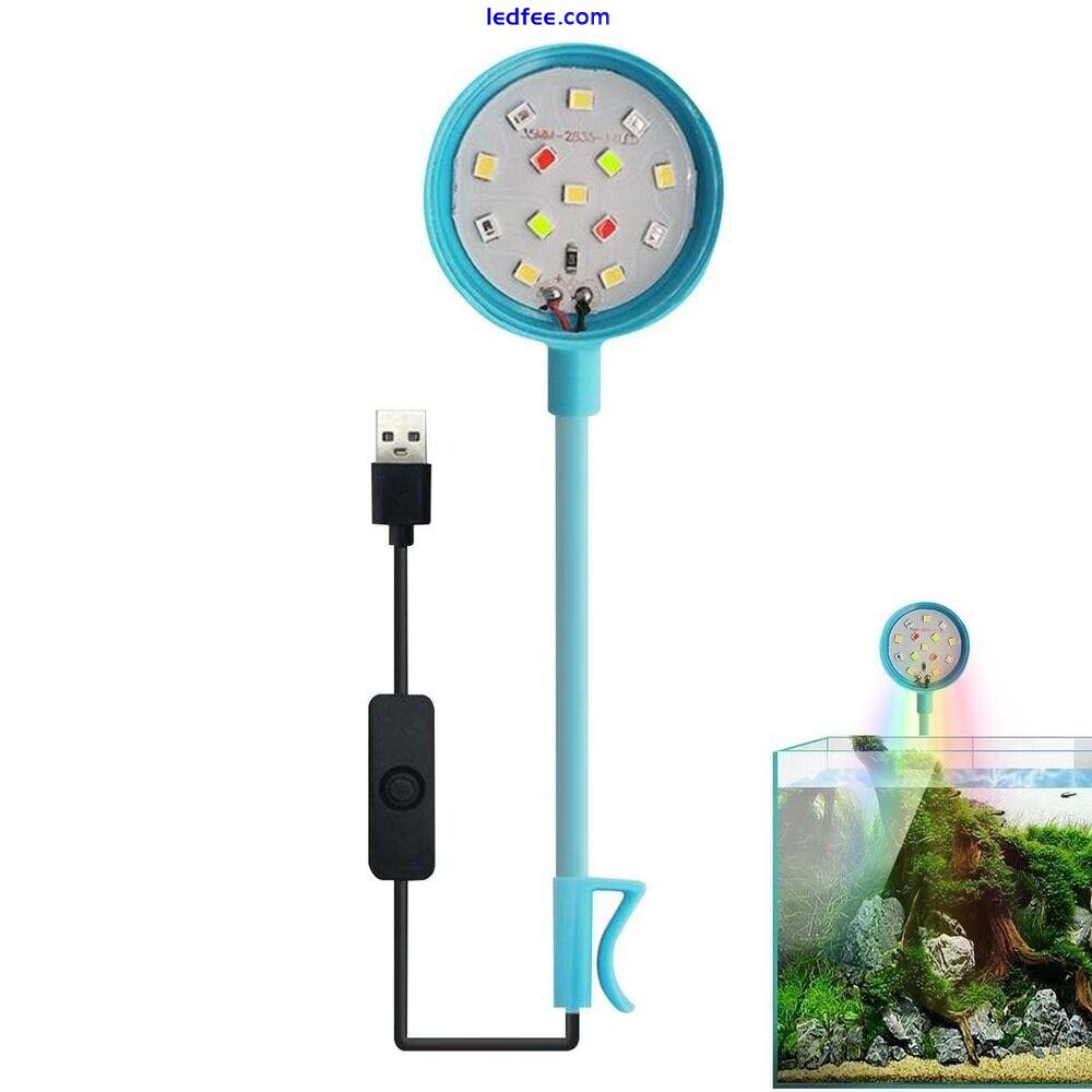 Colored Lights Aquarium Lamp LED Fish Tank Lamp  Living Room 4 