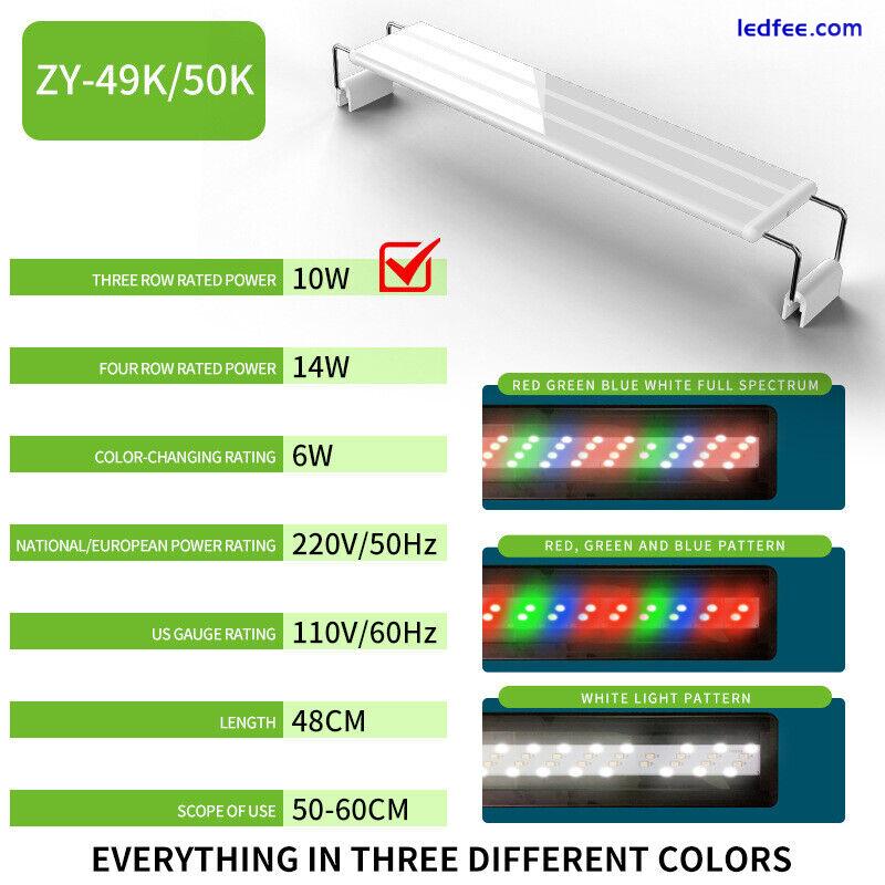 Full Spectrum Planted 110V-240V LED Don't put into water Aquarium light 3 