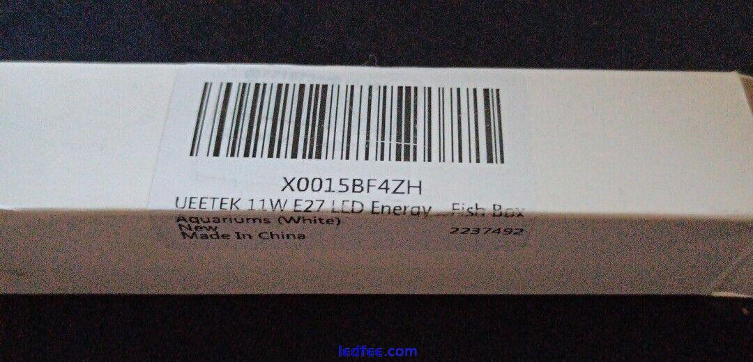 Ueetek 11W LED Energy Aquarium Light - New in Box 3 