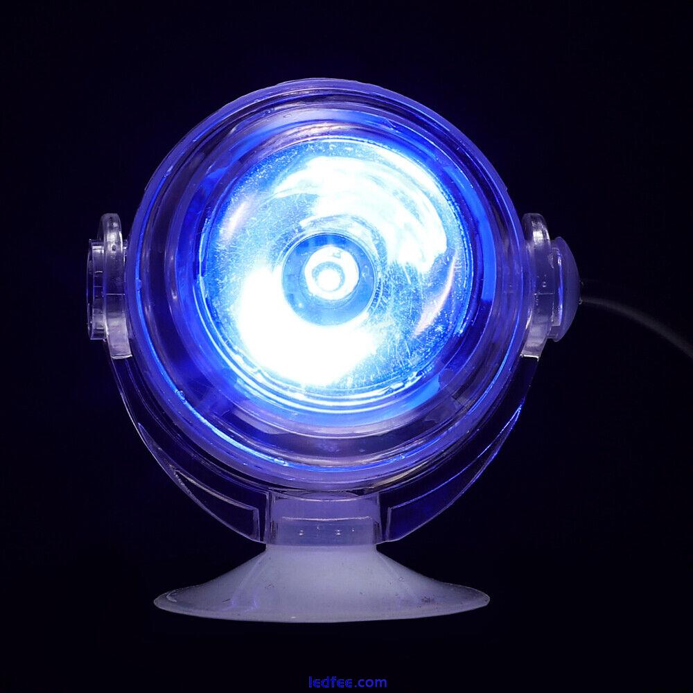  Colorful Underwater Lamp Aquarium LED Light Fish Tank Spot Diving 5 