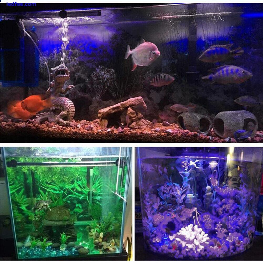 Aquarium Light LED Waterproof Fish Tank Lamp Underwater (US SZDQ50BW) # 2 