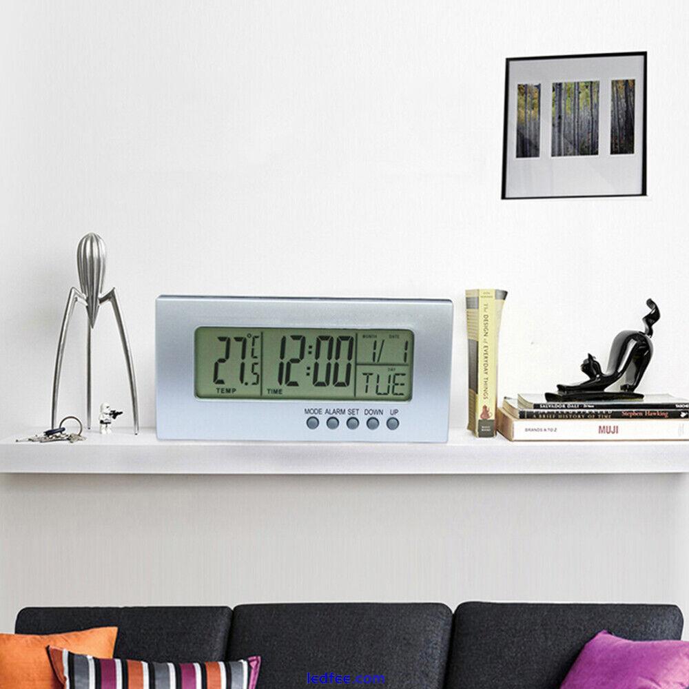 Digital LED Day Clock for Elderly Dementia Memory Loss 4 