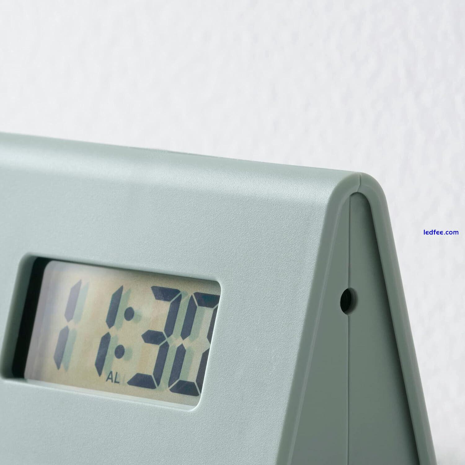 Digital Alarm Clock Bedside Snooze LED Display Clocks Wake Up on Time New UK 3 