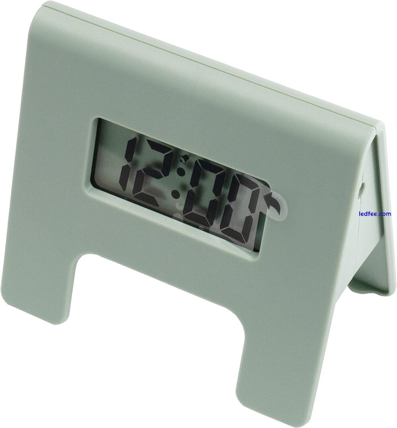 Digital Alarm Clock Bedside Snooze LED Display Clocks Wake Up on Time New UK 5 
