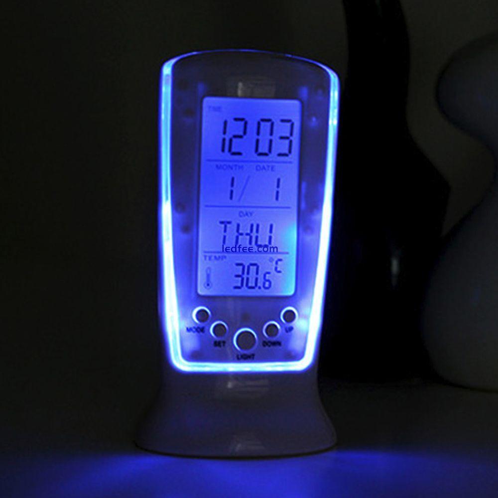 Nightlight Backlight Electronic Clock LED Digital Large Number Alarm Clock 2 