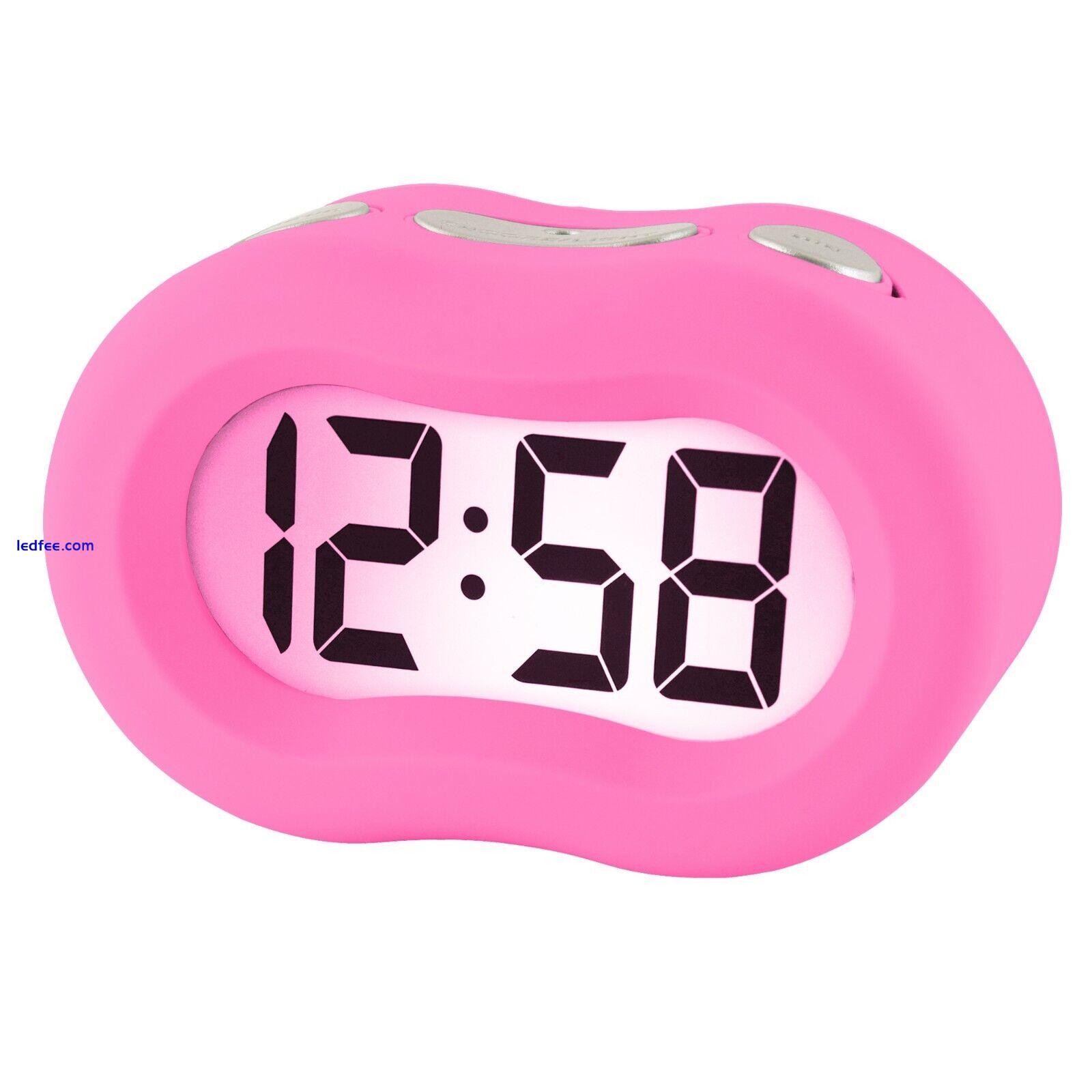 Acctim Vierra Digital Alarm Clock Smartlite� Crescendo Alarm Silicone Case 0 