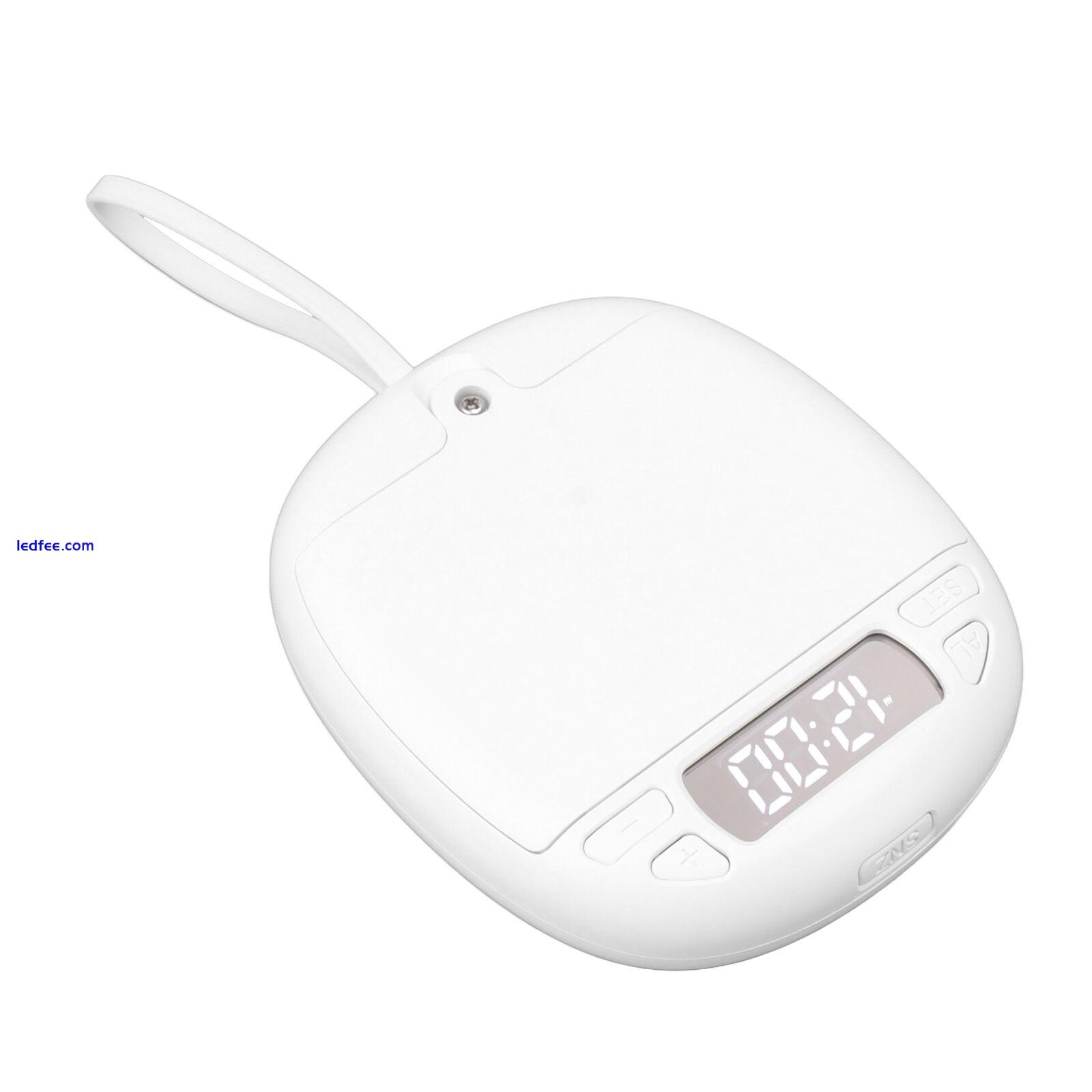 Vibrating Alarm Clock Adjustable 3 Levels Of Vibration LED Display Digital Cl DG 2 