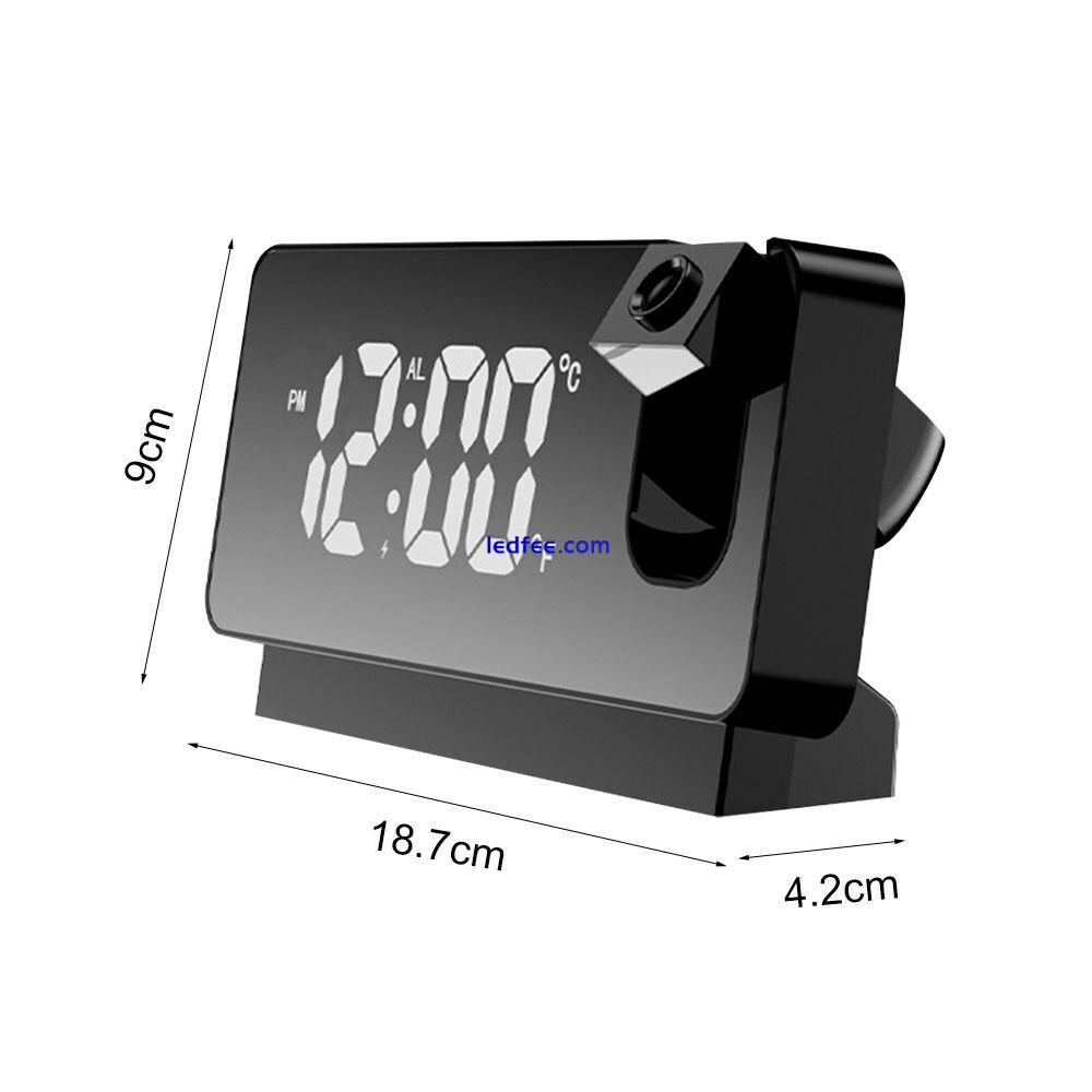 Mirror Alarm Clock Digital Alarm Clock Projection Alarm Clock LED Alarm Clock 0 