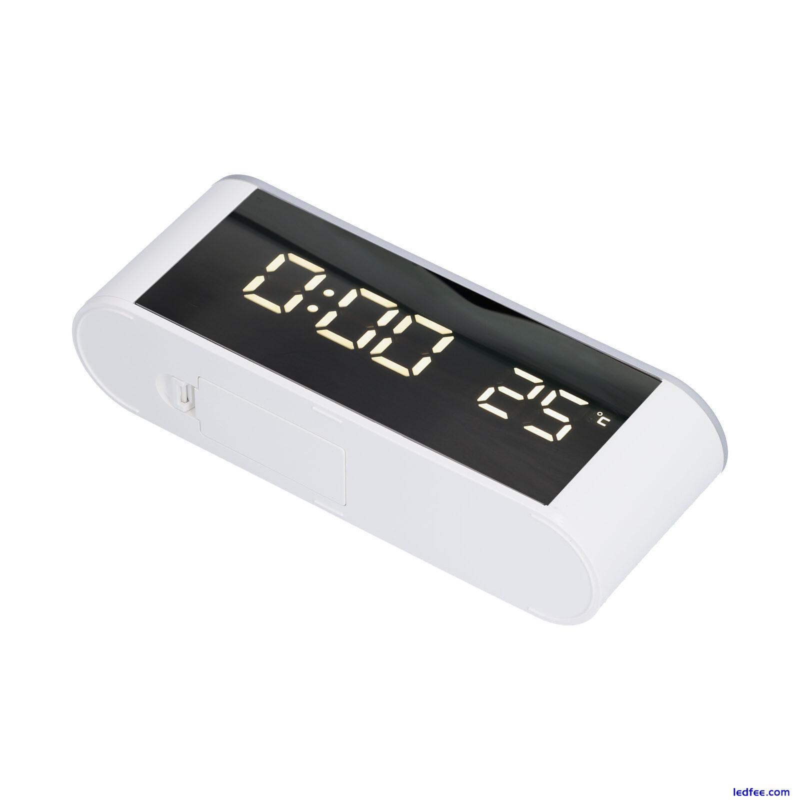LED Alarm Clock Household Multifunctional Touch Screen Alarm Clock Indoor New 5 