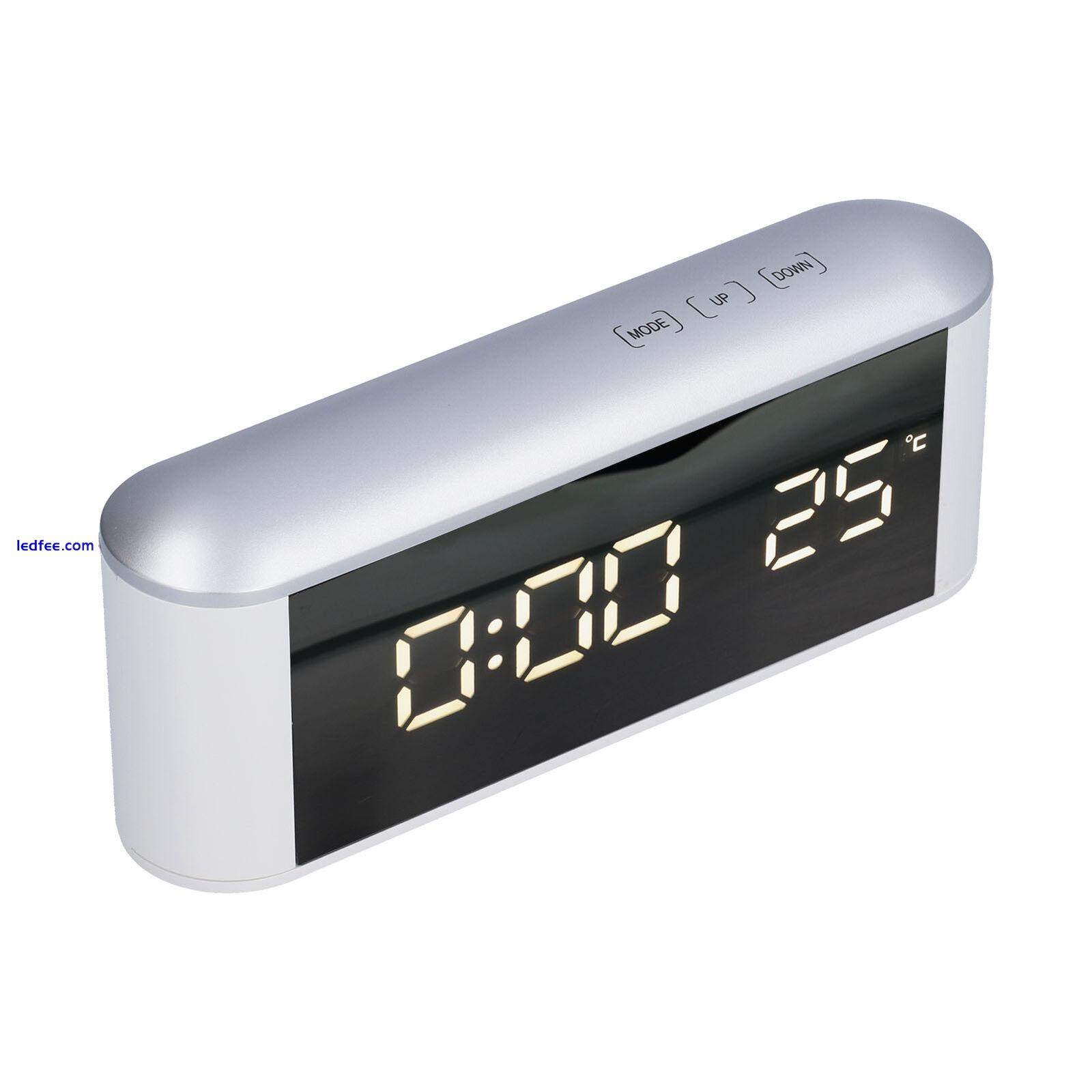 LED Alarm Clock Household Multifunctional Touch Screen Alarm Clock Indoor New 3 