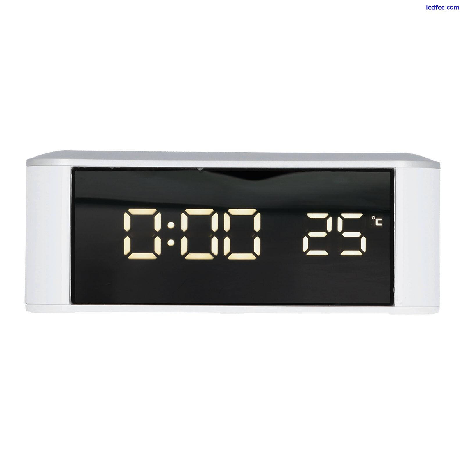 LED Alarm Clock Household Multifunctional Touch Screen Alarm Clock Indoor New 2 
