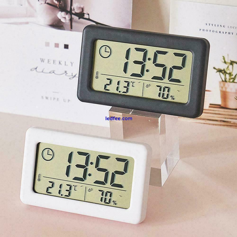 Alarm Snooze Clock Night Light Thermometer Digital Display new E5G5 LED K0C K π: 3 