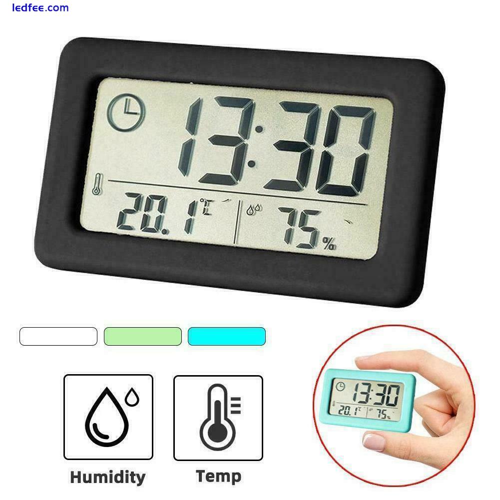 Alarm Snooze Clock Night Light Thermometer Digital Display new E5G5 LED K0C K π: 0 