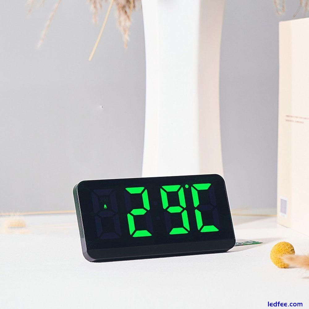 Multi-functional Digital LED Clocks RGB Display Table Clock  for Bedroom 3 