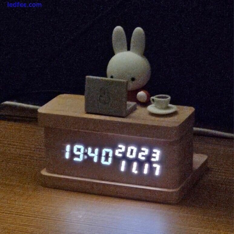 Miffy LED  Calendar table clock ,Full-year Calendar table clock -Authentic 4 