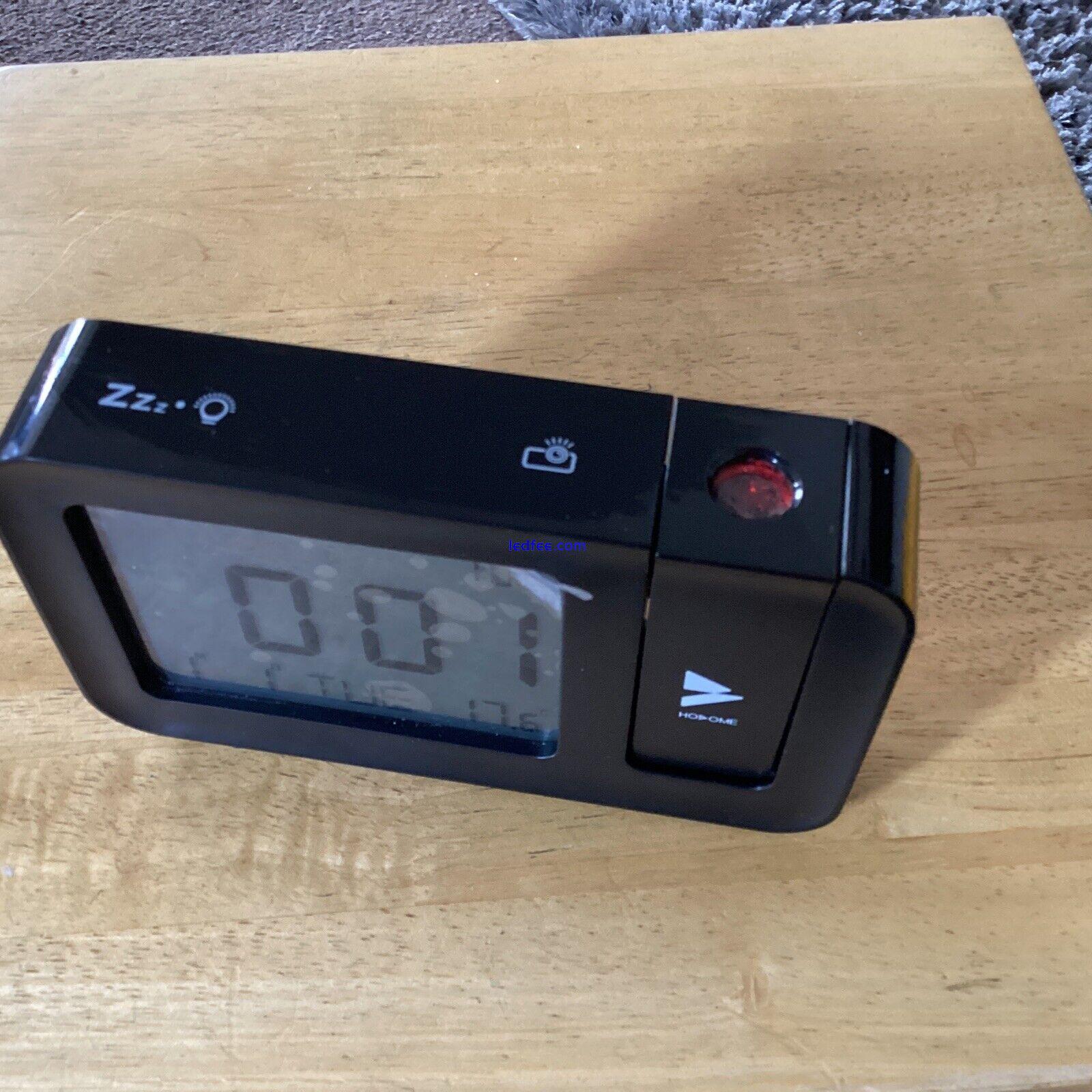LED Digital Projection Alarm Clock Temperature Date Snooze Ceiling Projector UK 1 