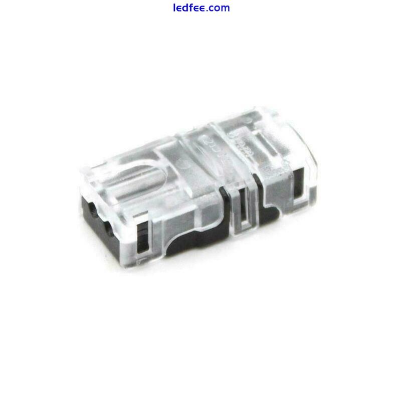 WIRE TO STRIP CONNECTOR CLIP ADAPTER For 8mm 10mm 12mm 2Pin 4Pin 5Pin LED STRIP 4 