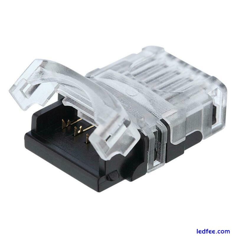 WIRE TO STRIP CONNECTOR CLIP ADAPTER For 8mm 10mm 12mm 2Pin 4Pin 5Pin LED STRIP 5 