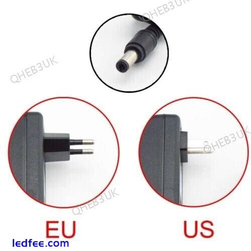 3V 1A 1000ma AC to DC Power Supply Adapter 100V-240V Charger 5.5mmx2.5mm 6H 4 