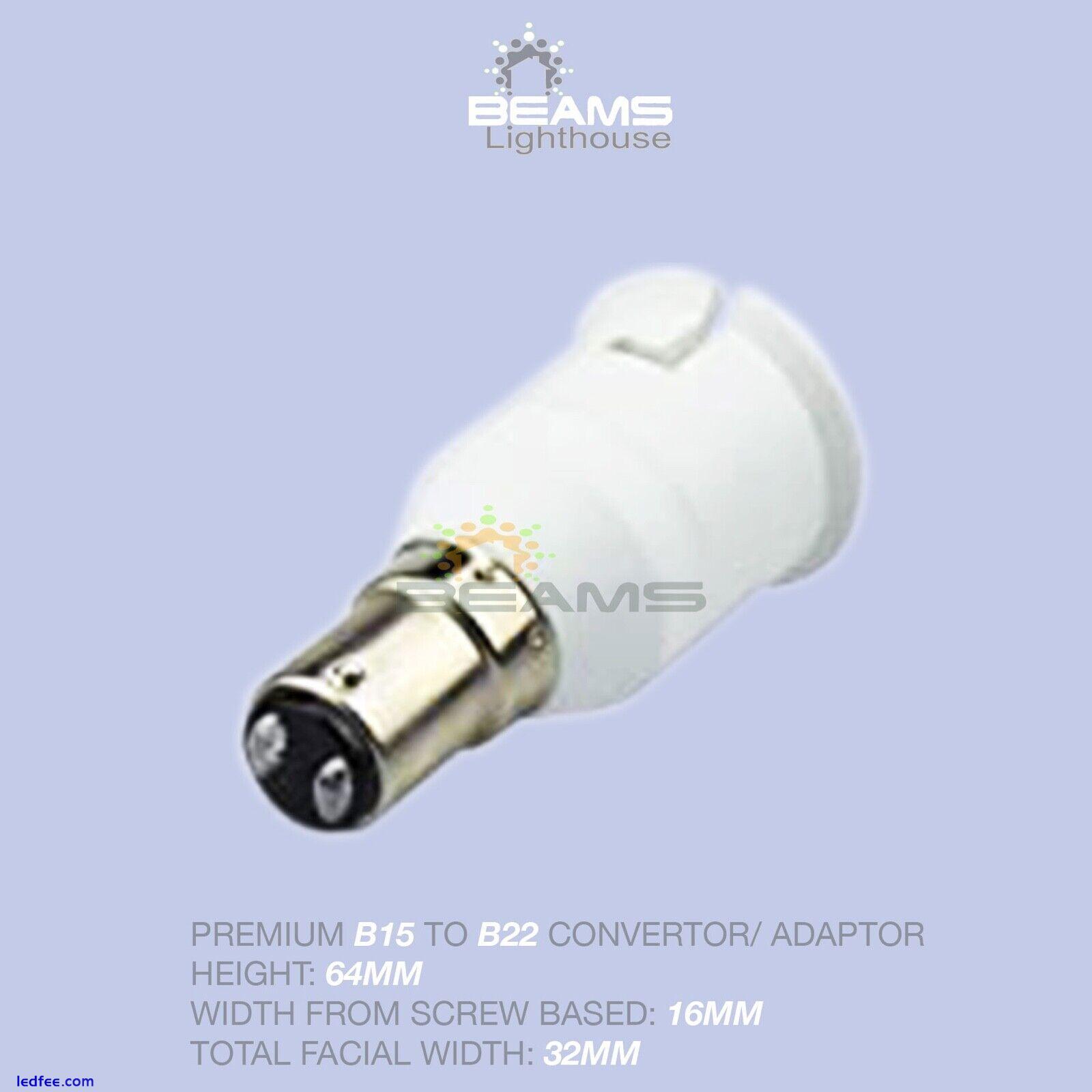 B22 B15 E14 E27 E40 G9 G24 Lamp Holder Light Bulb LED/CFL Converter Adaptor UK 2 