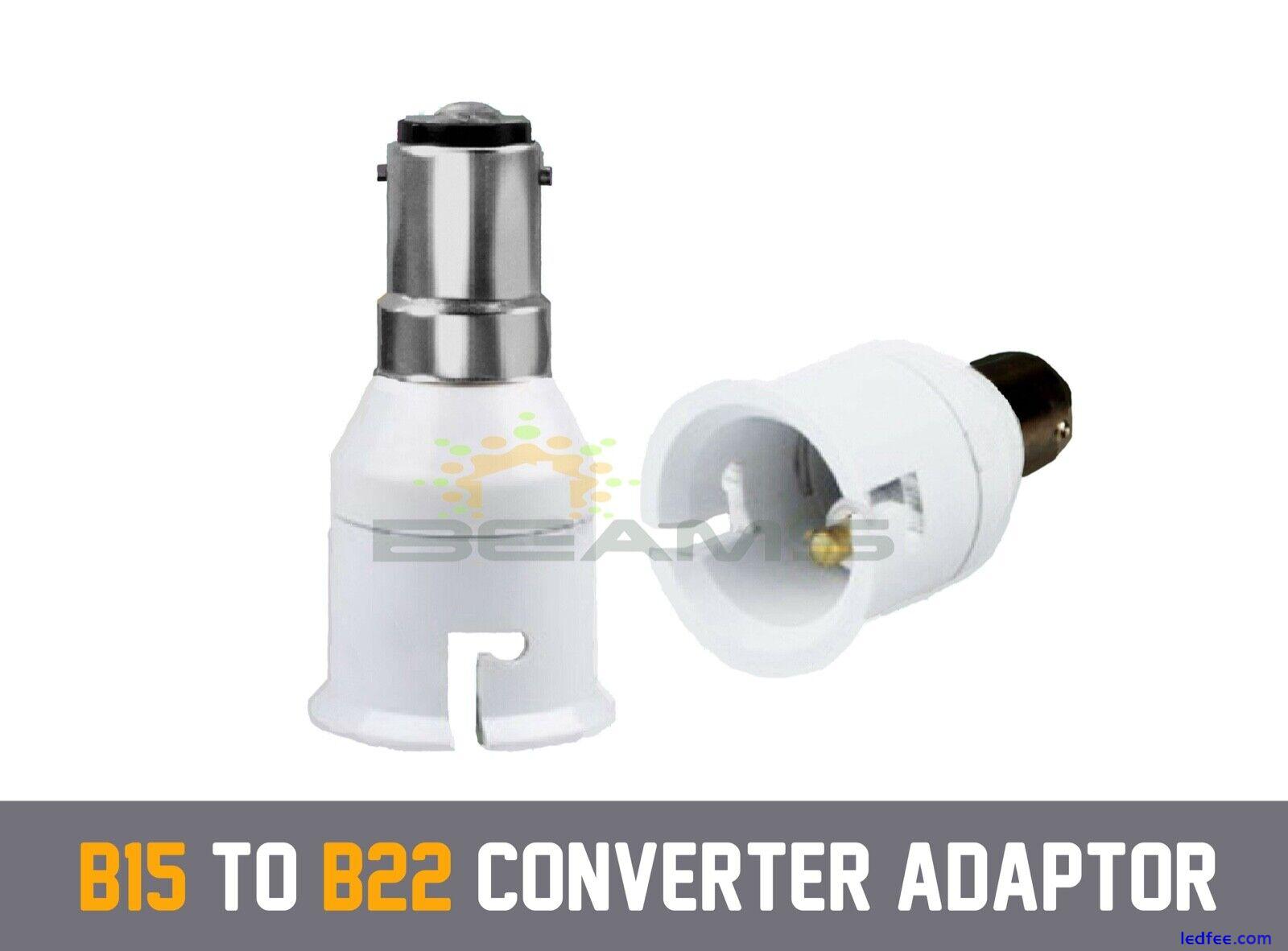 B22 B15 E14 E27 E40 G9 G24 Lamp Holder Light Bulb LED/CFL Converter Adaptor UK 0 