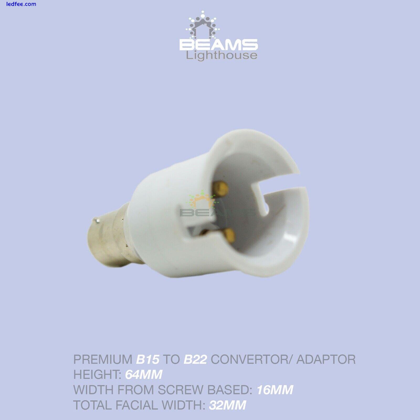 B22 B15 E14 E27 E40 G9 G24 Lamp Holder Light Bulb LED/CFL Converter Adaptor UK 5 