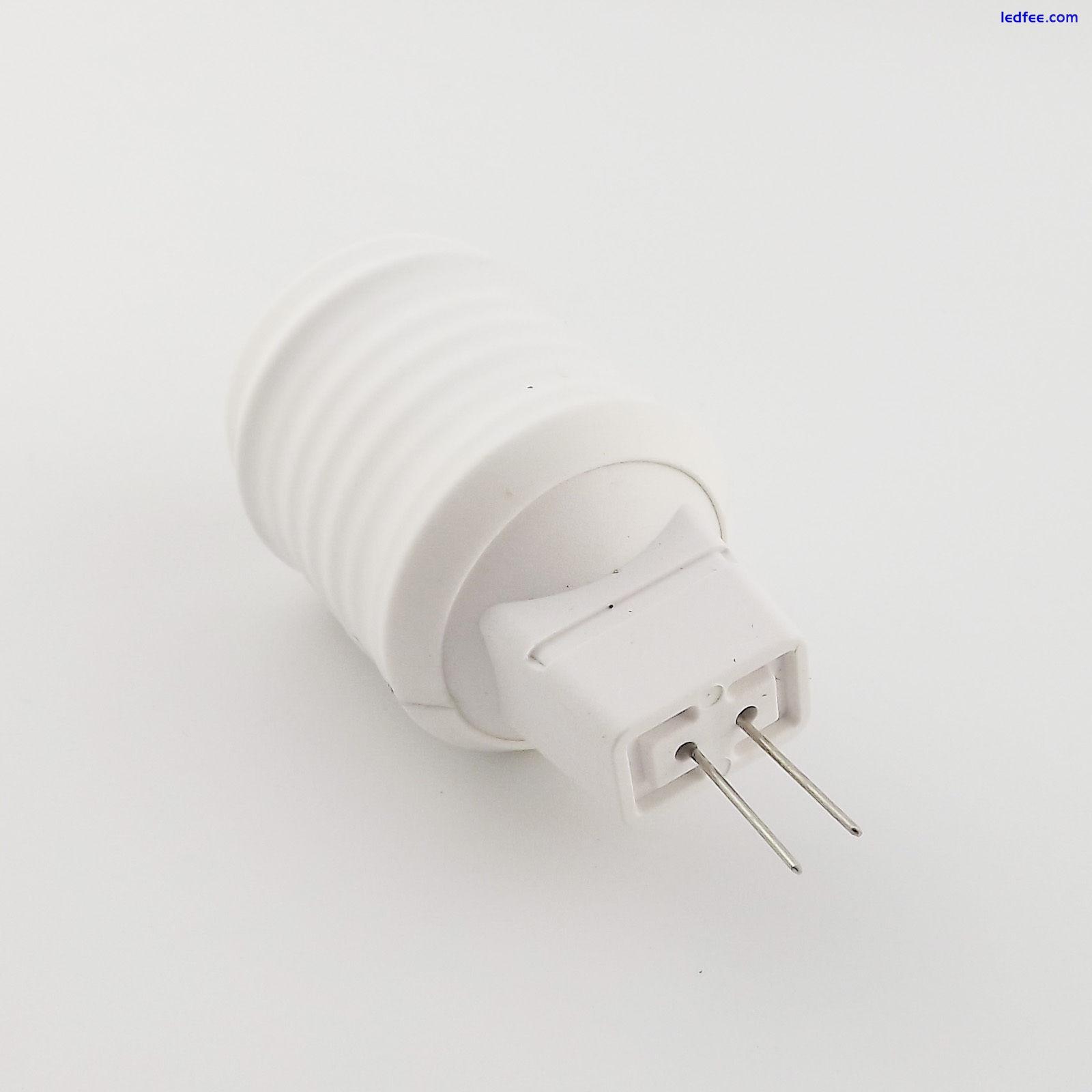 G4 to E27 Socket Base Halogen LED CFL Light Screw Bulb Adapter Converter Holder 1 