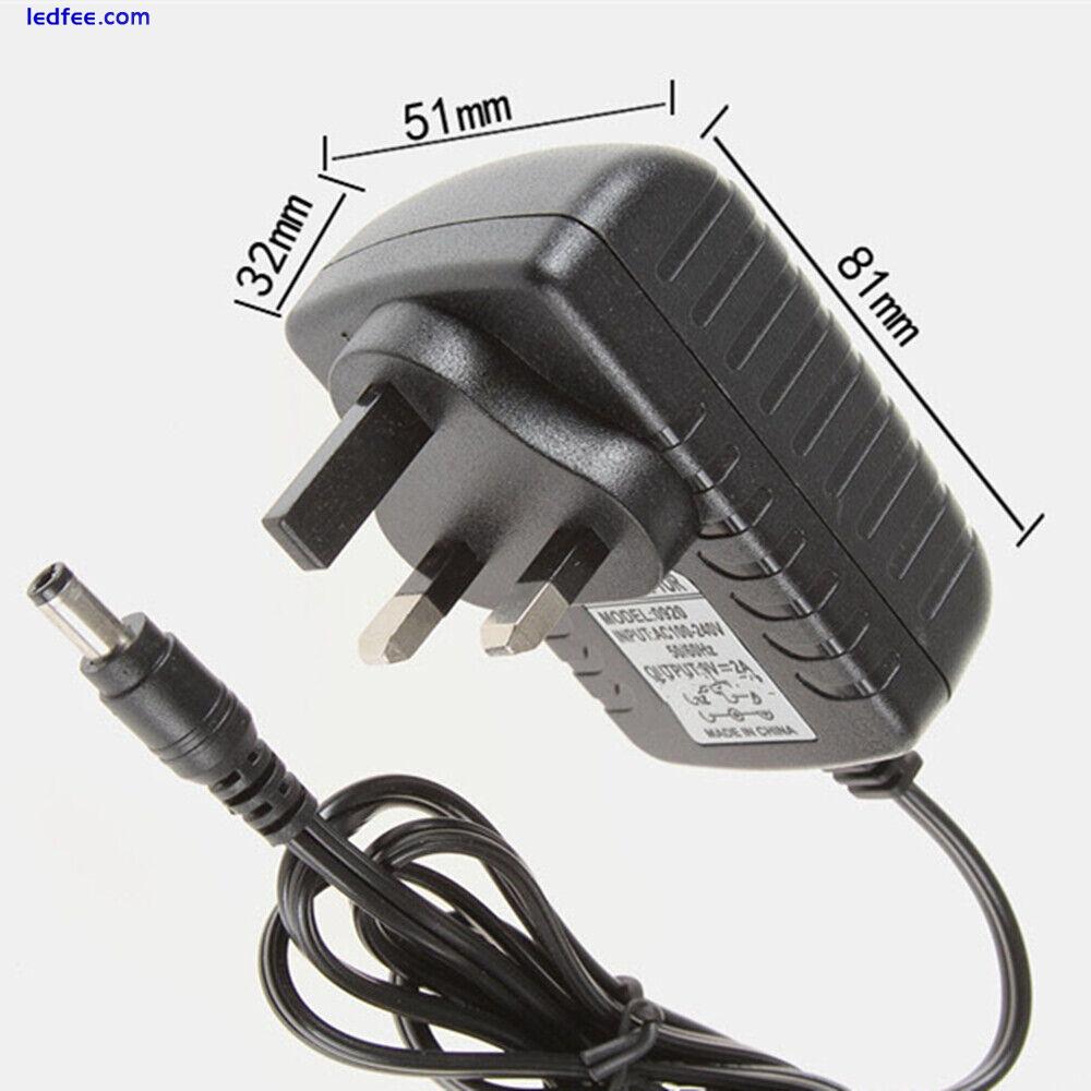 1.5A/2.5A 12V AC DC Power For LED Light UK plug Supply Adapter Charger Safety 0 