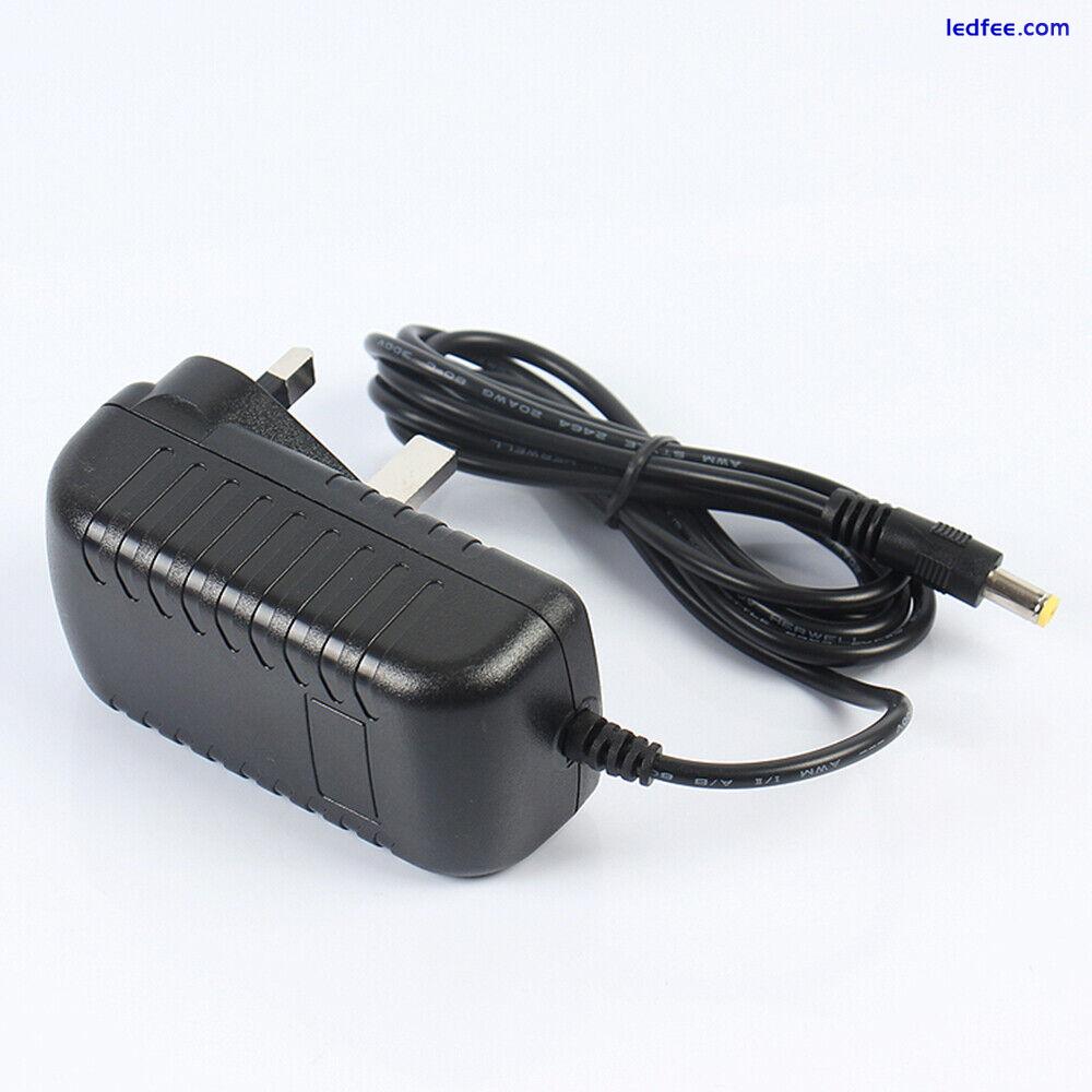 1.5A/2.5A 12V AC DC Power For LED Light UK plug Supply Adapter Charger Safety 1 