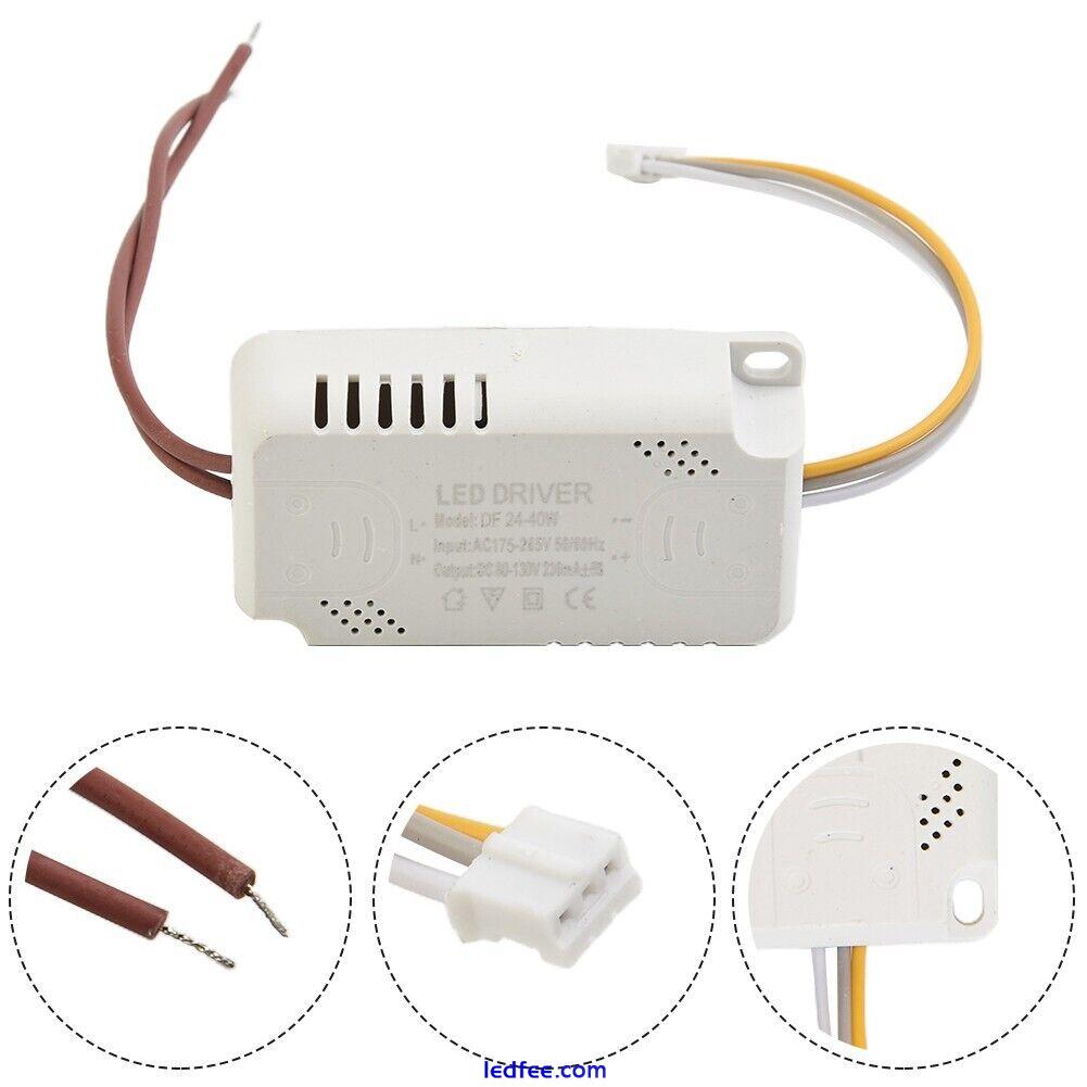 LED Driver 8-24W,24-36W,36-48W,24-40W Ceilling Light Transformer Supply 1 