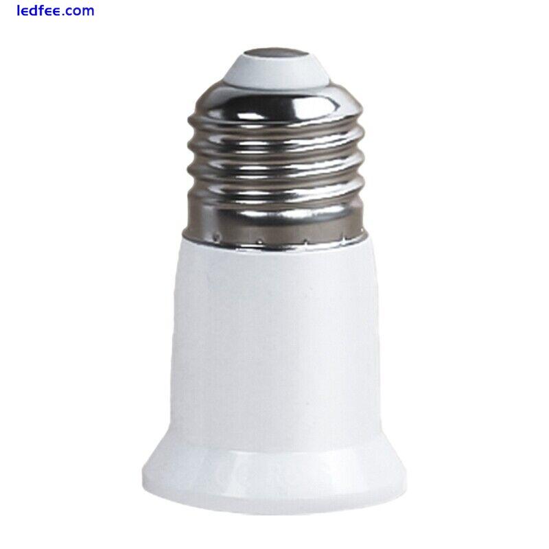 E27 Medium Light Bulb Extender Socket Lamp Holder Adapter Extension for LED Bulb 5 